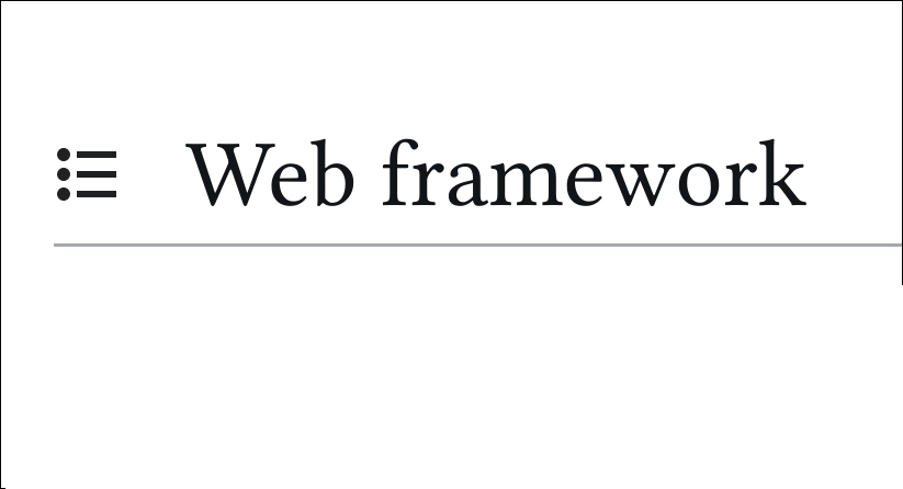 What even is a Web Framework anyway?